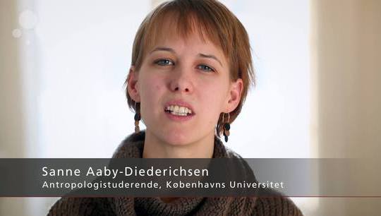 Sanne Aaby-Diederichsen, studerende i Antropologi