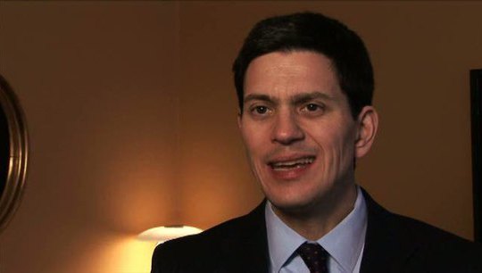 EU debate with British Labour Party politician David Miliband - Interviews after the debate
