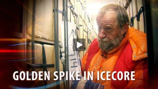 NBI NEWS: GOLDEN SPIKE IN ICE CORE