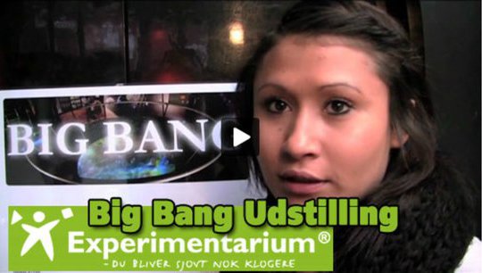 Big Bang udstilling på Experimentarium