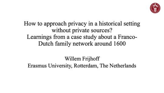 Privacy Conference 2019 Keynote Lecture by Willem Frijhoff
