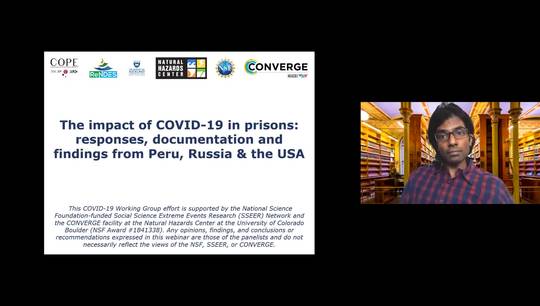 The impact of COVID-19 in prisons
