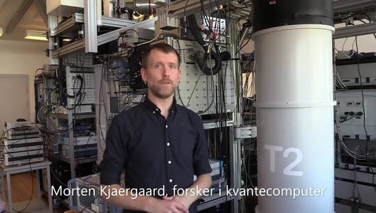 Morten Kjærgaard fra QDEV om kvantecomputeren