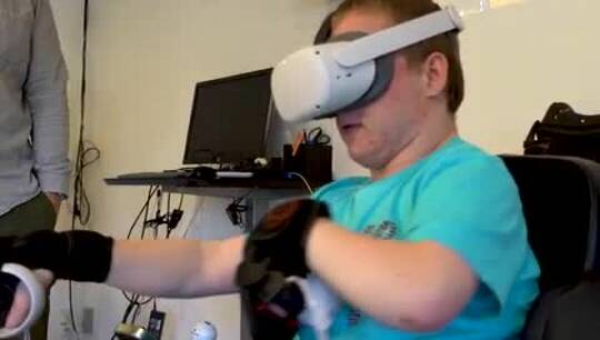 VR game improves motor skills in cerebral palsy