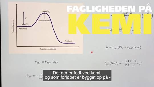 Kemi på Københavns Universitet – det faglige