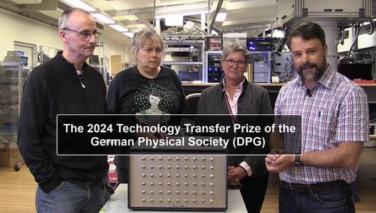 NBI Spin-out enterprise receives prestigious tech-transfer award
