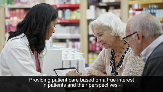 Patient Centered Communication in Community Pharmacy