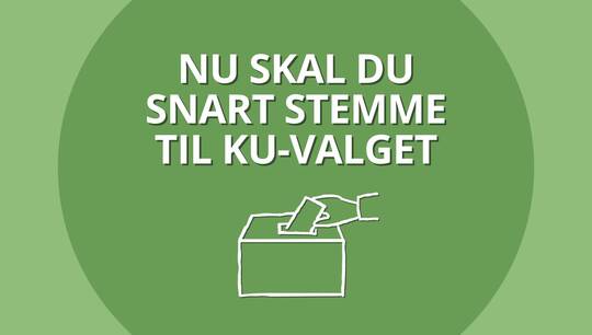 Se hvem du kan stemme på til universitetsvalget 2022 (DK, Kort version)