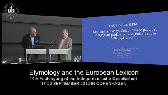 Etymology and the European Lexicon, Part 28: Latin papāver ‘poppy’, Greek πάπυρος ’papyrus’, Latin pōpulus ‘poplar tree’ and (P)IE nouns in ‘e-reduplication’