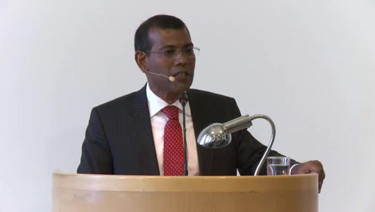 Lecture with Mohamed Nasheed - the Maldives: Will democracy prevail?
