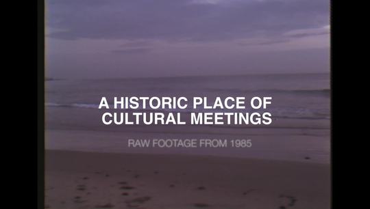 Tranquebar. A historic place of cultural meetings. Raw footage from 1985